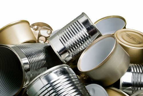 Technician inspecting a flat for a free house clearance quote